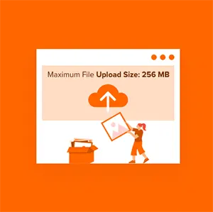 افزایش حجم آپلود فایل در وردپرس